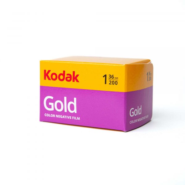 carrete de color kodak gold de 36 exposiciones