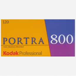 Carrete de fotos Kodak Portra 800 120