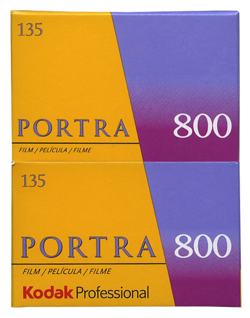 Kodak portra 800 135 36 exp