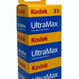 Kodak ultramax 400 36 exp 3pack