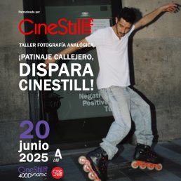 Taller de fotografia Analogica con el patrocinio de Cinestill