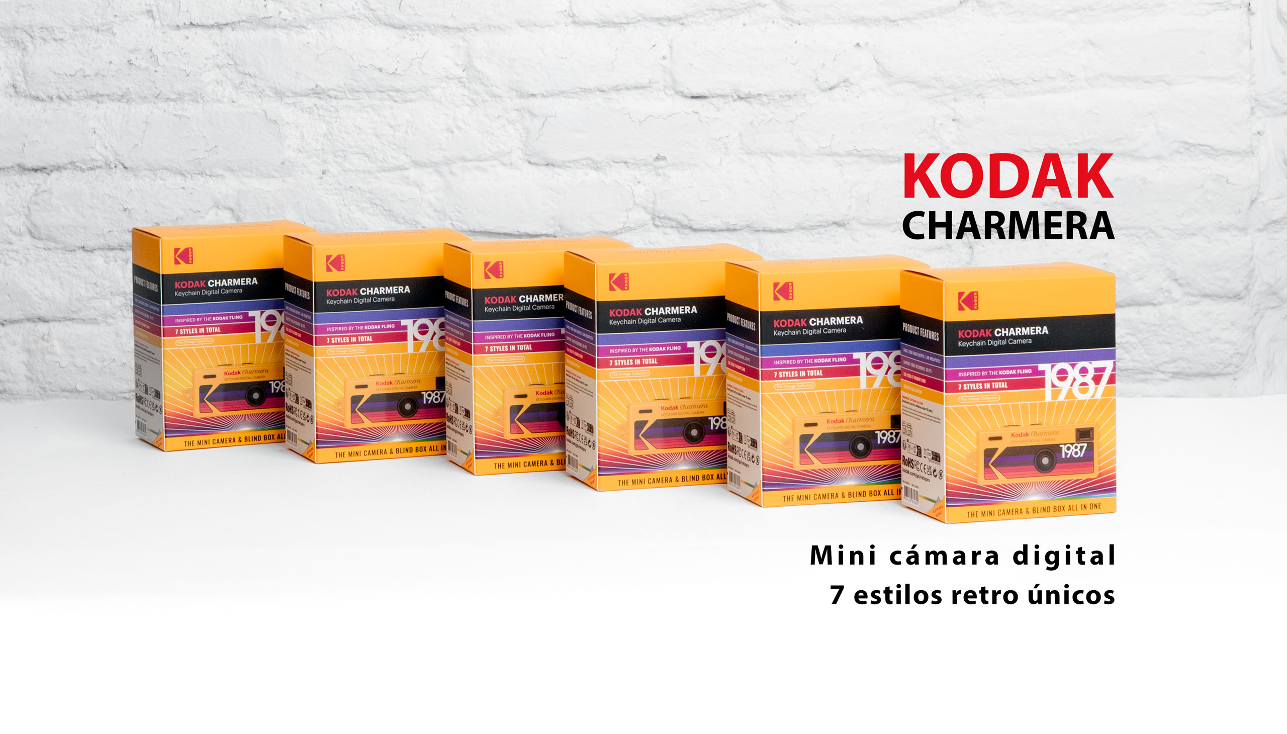 mini camara digital Kodak Charmera en formato llavero