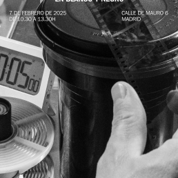 taller de revelado quimico pelicula blanco y negro 07febrero sabado