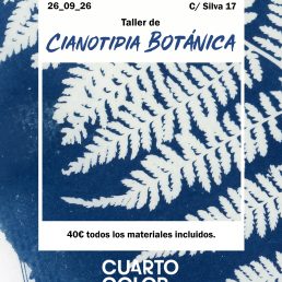 Taller Cianotipia Botanica 26 septiembre